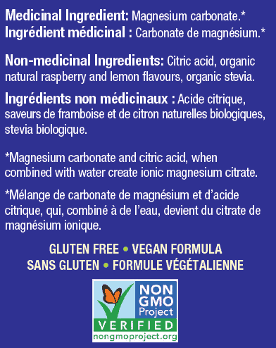 Natural Calm Kids Magnesium Powder - Raspberry-Lemon image 2