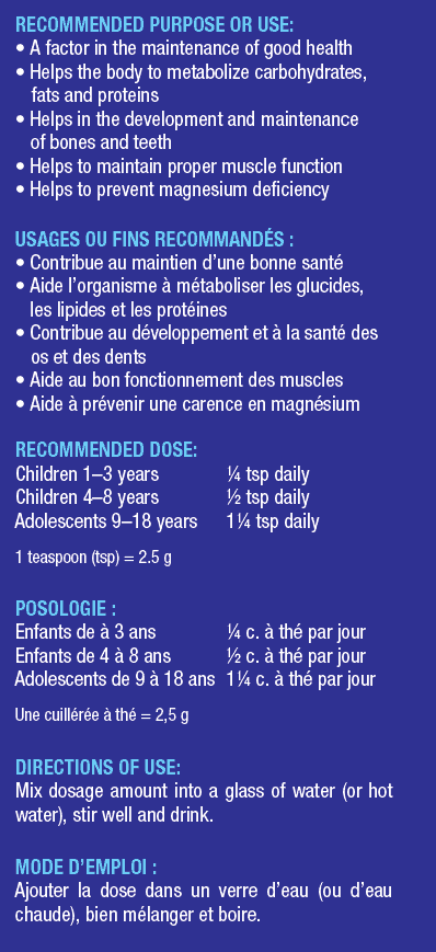 Natural Calm Kids Magnesium Powder - Raspberry-Lemon image 1