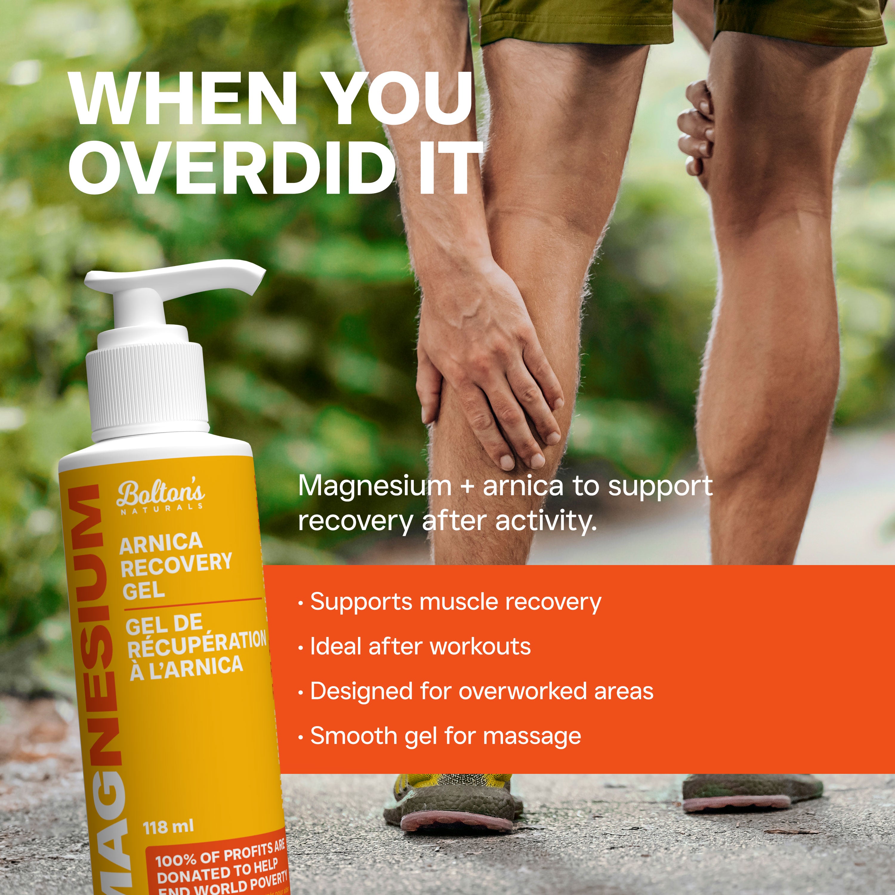 Magnesium Arnica Recovery Gel