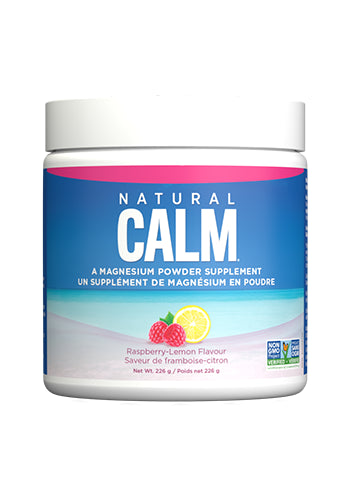 Natural Calm Magnesium Citrate Powder - Raspberry Lemon Flavour - 8 oz. image 0