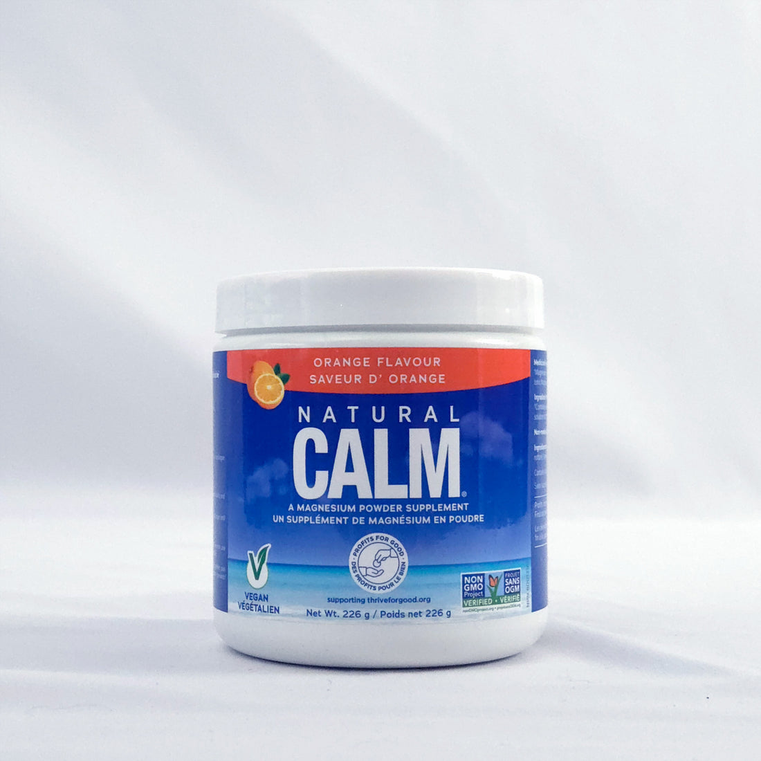 Natural Calm Magnesium Citrate Powder - Orange Flavour