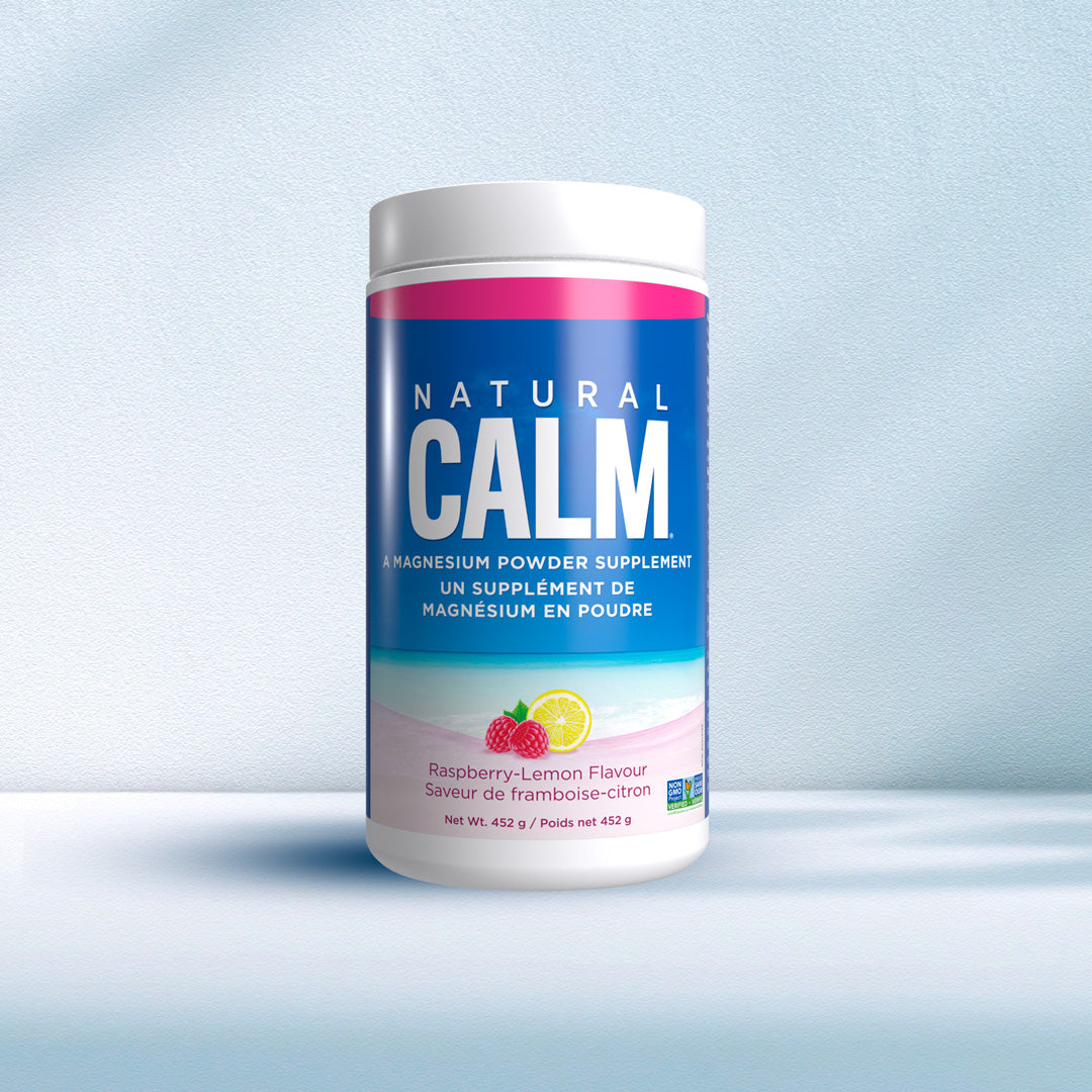 Natural Calm Magnesium Citrate Powder - Raspberry Lemon Flavour