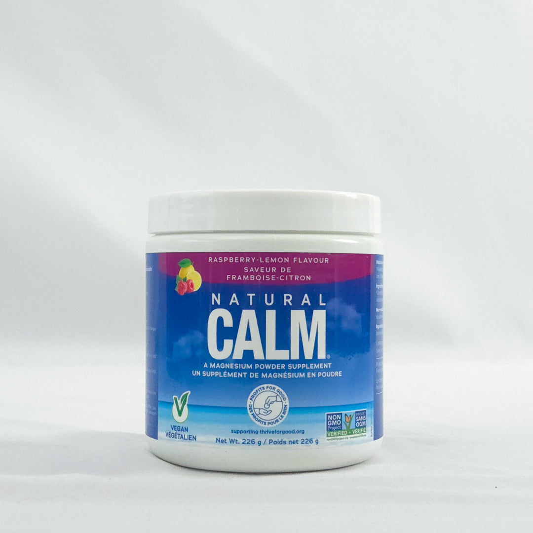 a photo of Natural Calm Raspberry Lemon Magnesium