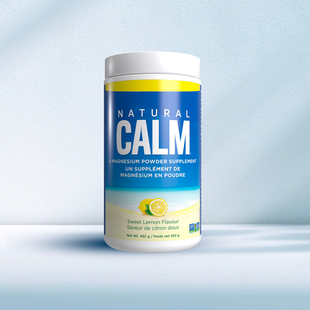 Natural Calm Magnesium Citrate Powder - Sweet Lemon Flavour