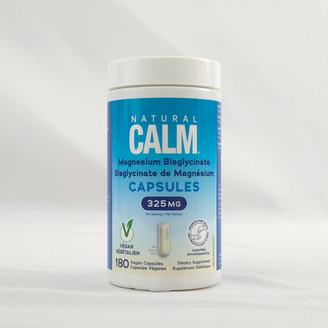 Natural Calm Magnesium Bisglycinate Capsules