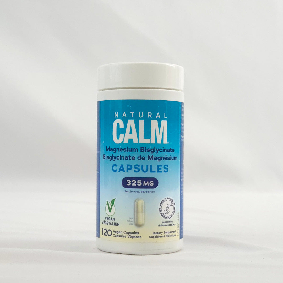 Natural Calm Magnesium Bisglycinate Capsules
