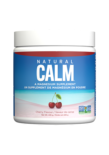 Natural Calm Magnesium Citrate Powder - Cherry Flavour - 8 oz. image 0