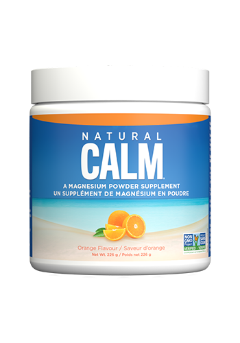 Natural Calm Magnesium Citrate Powder - Orange Flavour - 8 oz. image 0