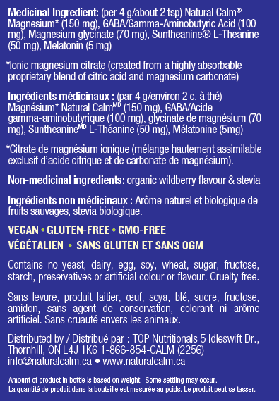 Natural Calm Sleep - Natural Sleep Aid - 4 oz. image 1