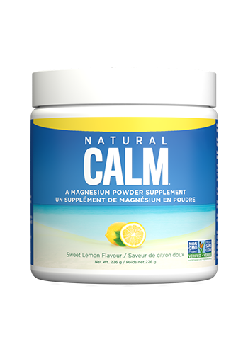 Natural Calm Magnesium Citrate Powder - Sweet Lemon Flavour - 8 oz. image 0