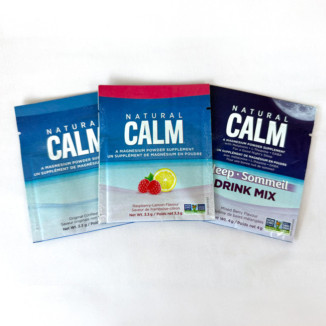 Natural Calm Trial/Travel Packs Raspberry-Lemon Packs of 10