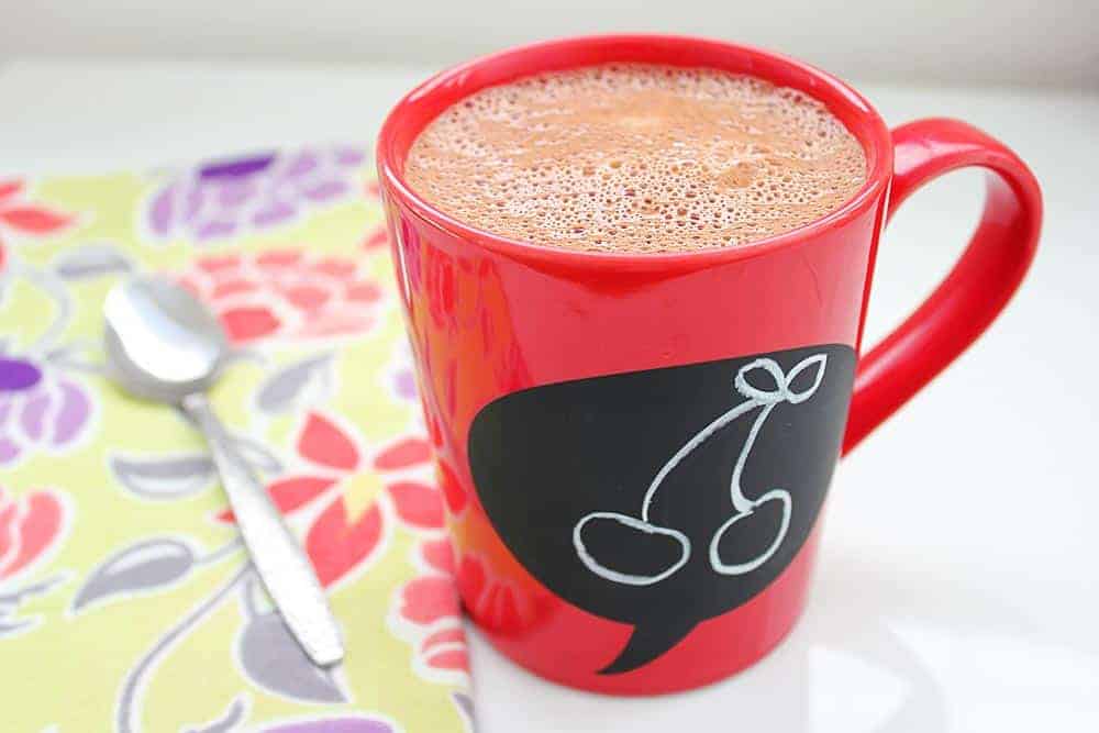 natural calm magnesium cherry hot chocolate